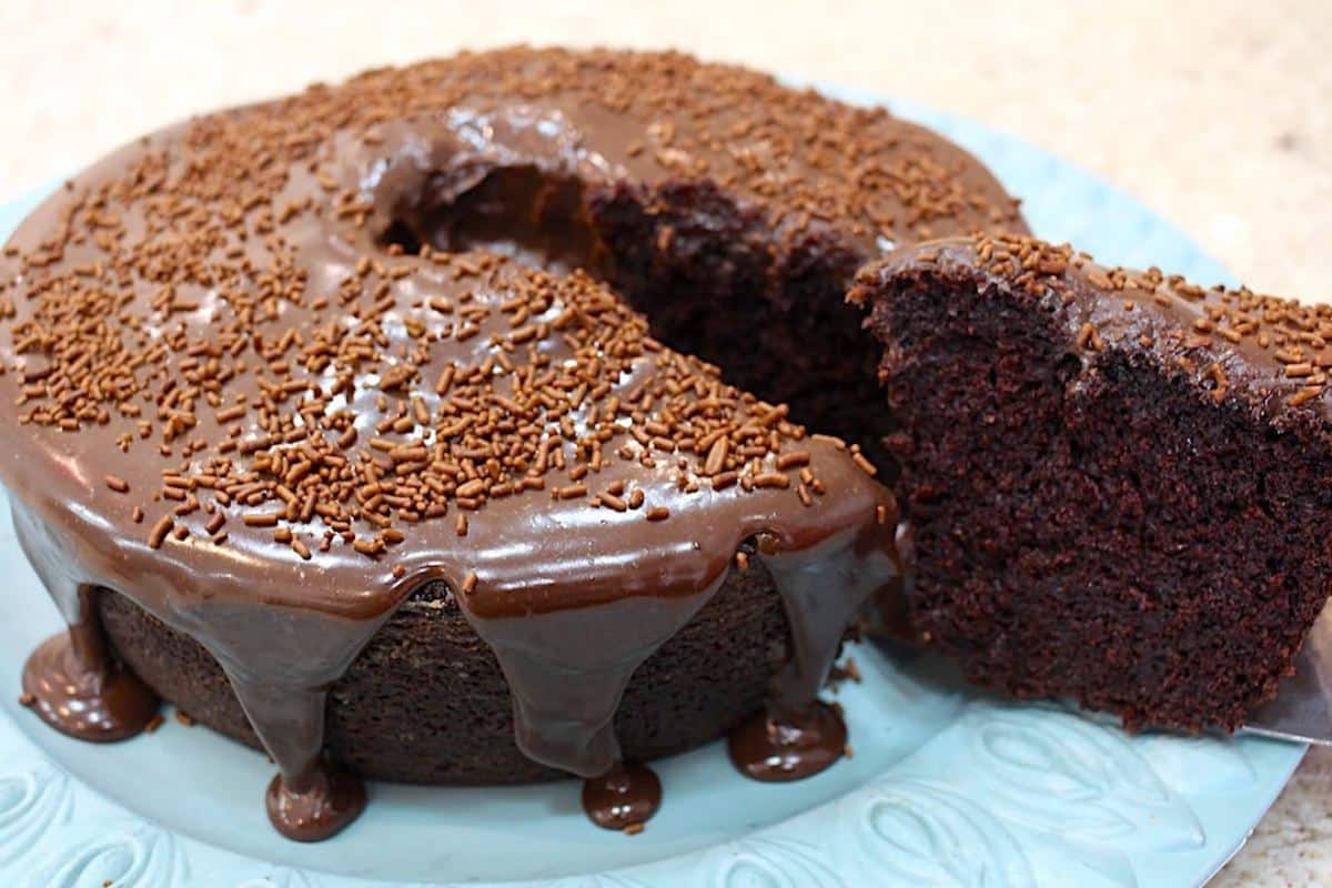 Como Fazer O Bolo De Chocolate Nega Maluca Mais F Cil Do Mundo Misture