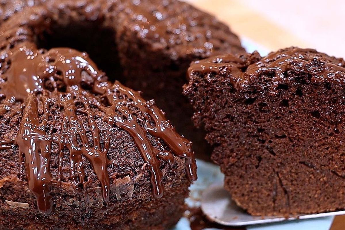 bolo de chocolate sem farinha