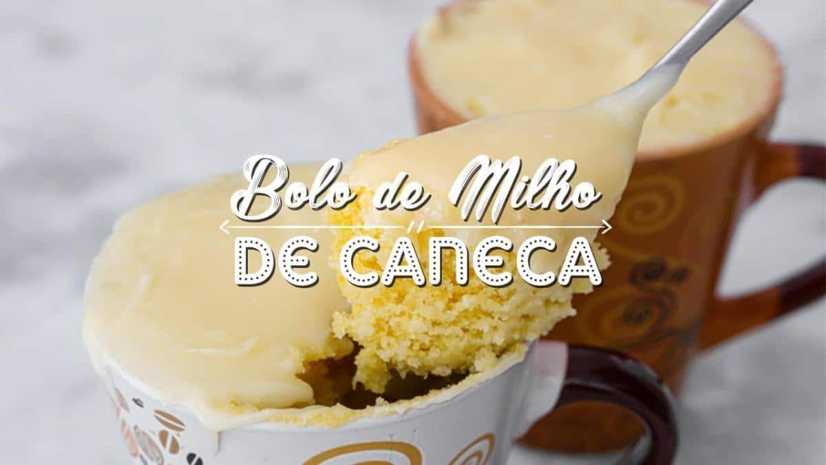 bolo de milho em 3 minutos sem forno