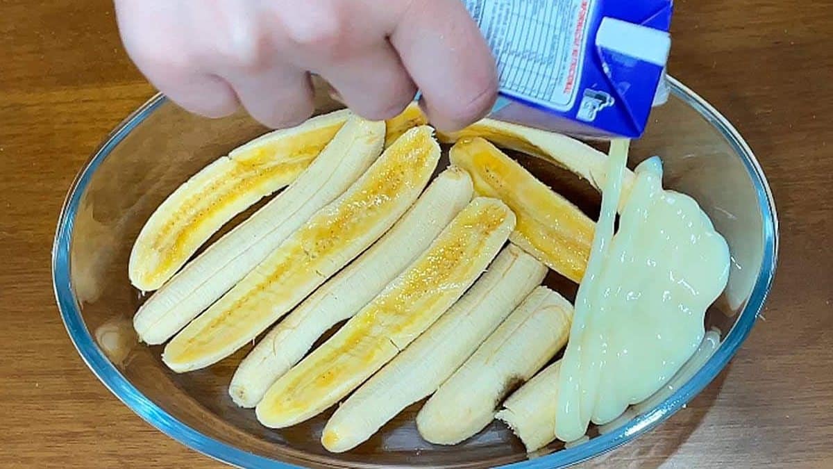 Doce de Banana com Leite Condensado